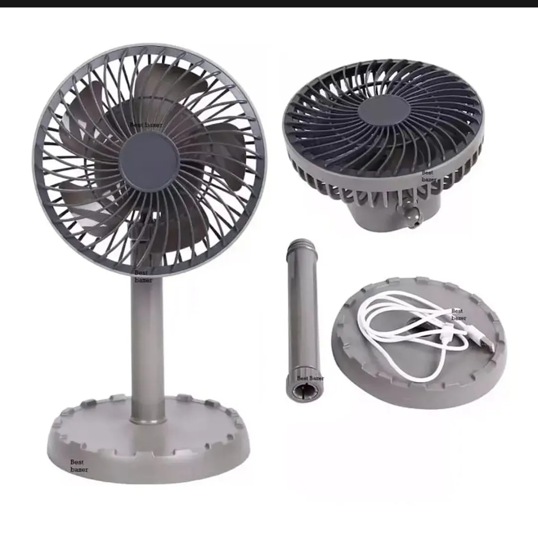 JY Super AC/ DC Rechargeable Moving Fan 45 Degree Rotating JY-2218